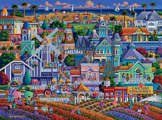 Carlsbad, California Dowdle Signature Edition Puzzle