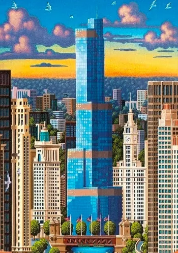 Chicago Windy City by Eric Dowdle - Buffalo Games Edition