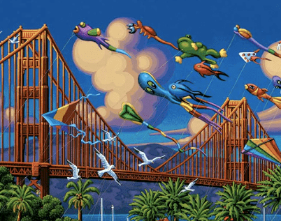 Golden Gate Bridge, California Puzzle - Dowdle Gold Edition