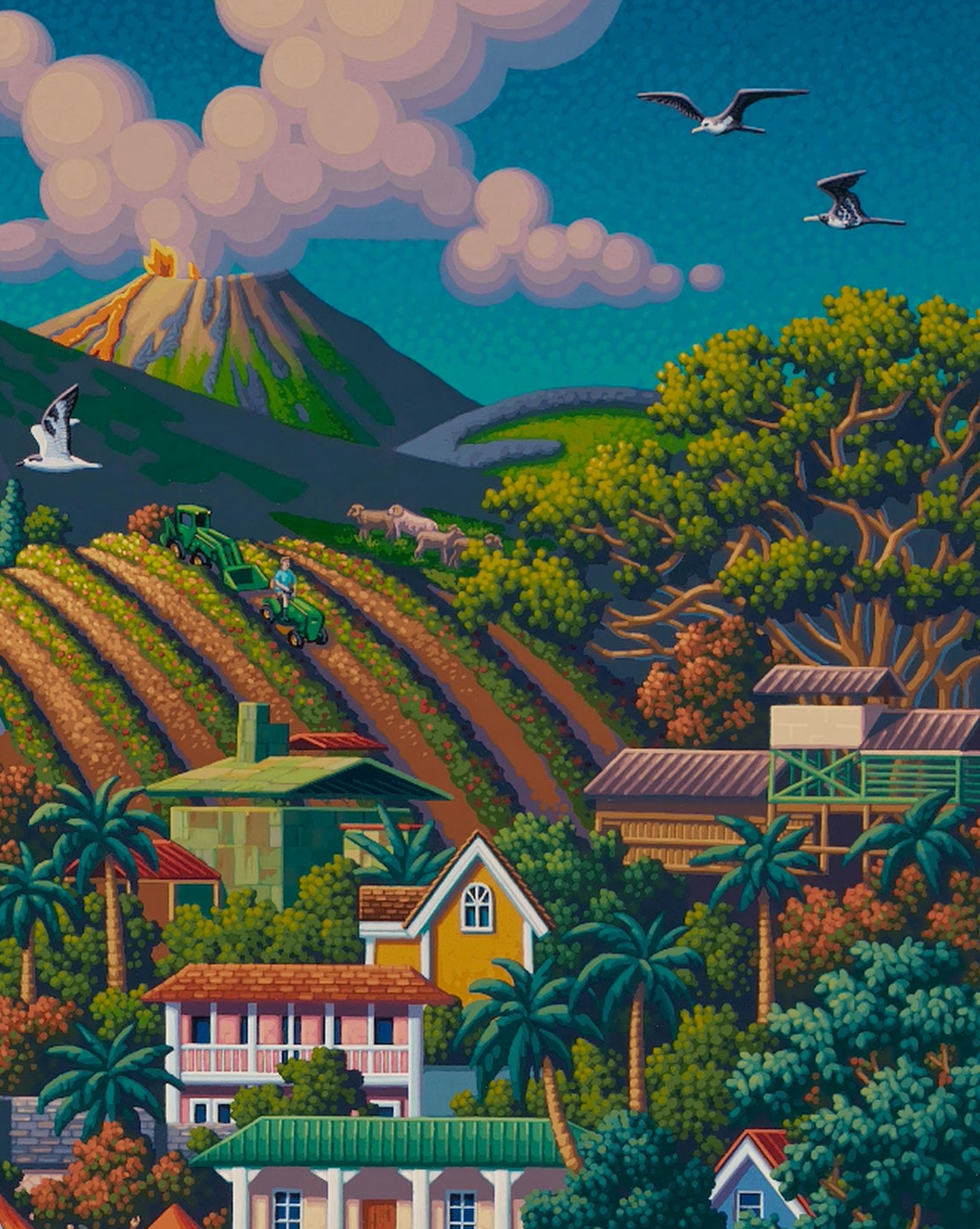Kona, Hawaii (The Big Island) - 500 Piece Puzzle by Eric Dowdle - Premium No Glare Signature Edition