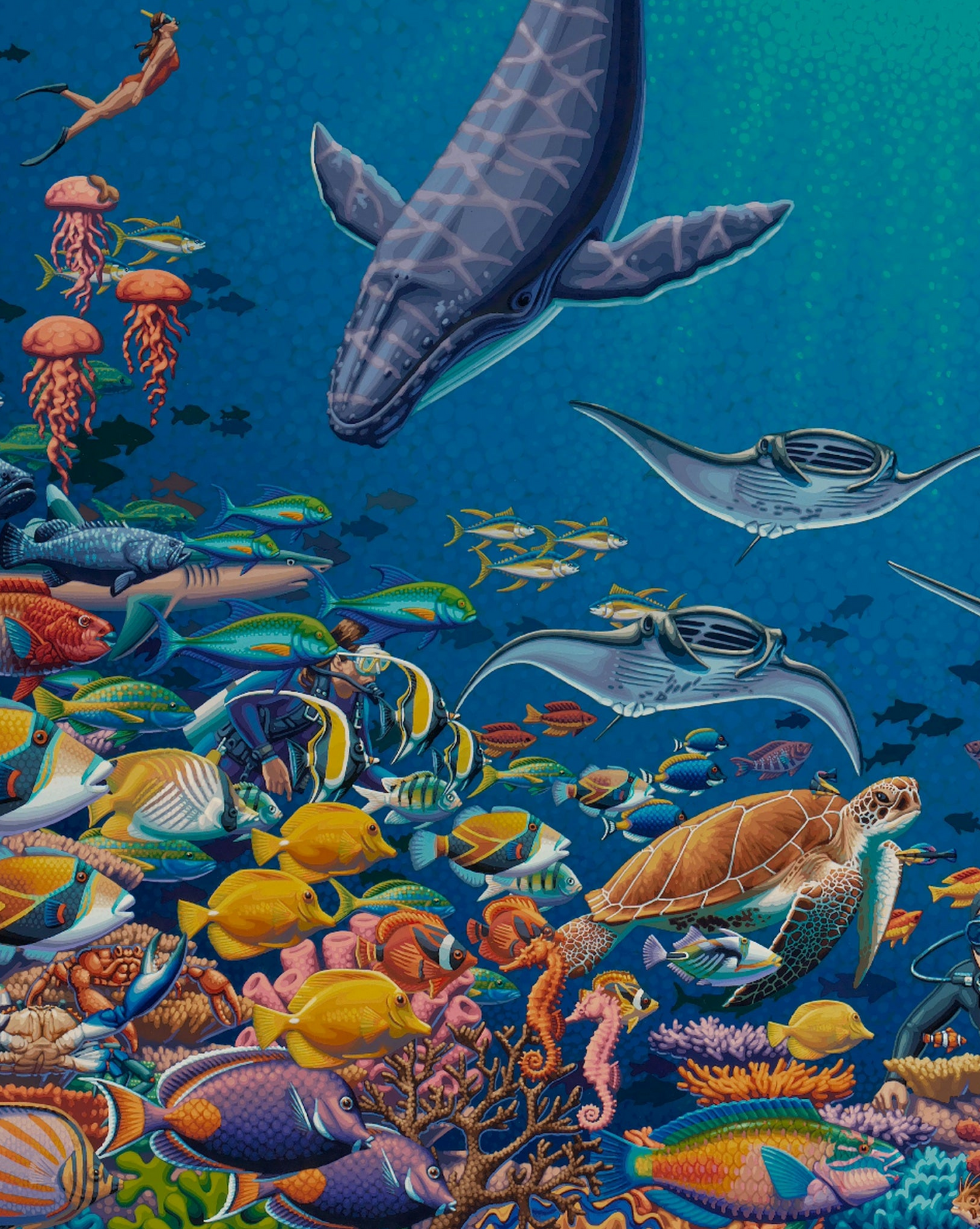 Kona, Hawaii (The Big Island) - 500 Piece Puzzle by Eric Dowdle - Premium No Glare Signature Edition