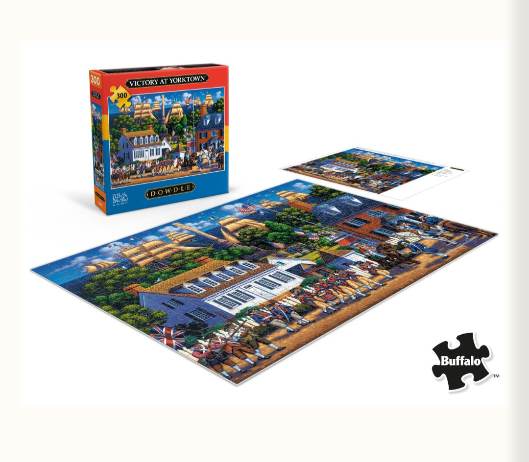 Victory at Yorktown Puzzle - Dowdle Buffalo Games America 250 Collection