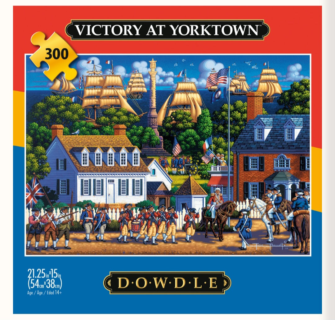 Victory at Yorktown Puzzle - Dowdle Buffalo Games America 250 Collection