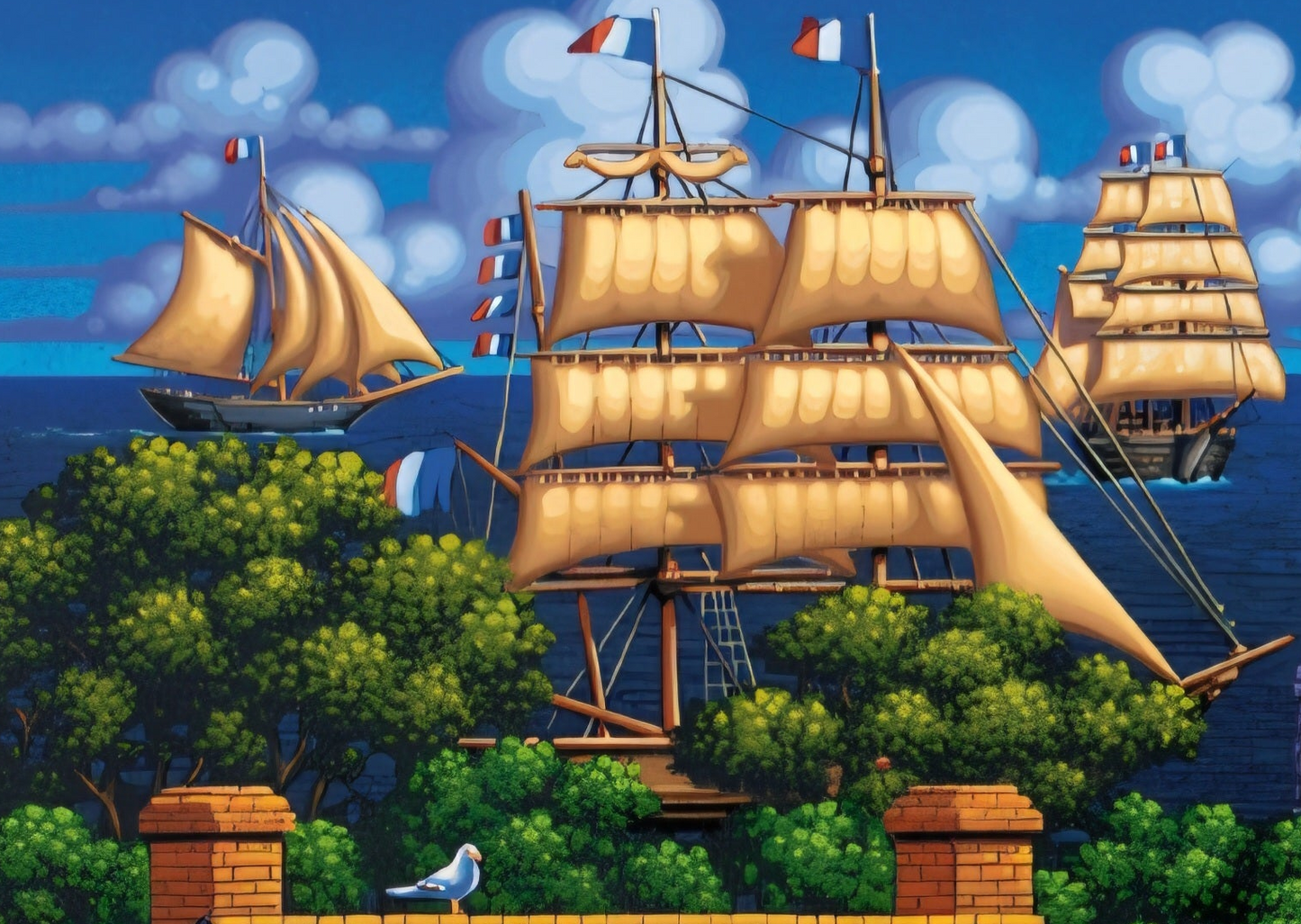 Victory at Yorktown Puzzle - Dowdle Buffalo Games America 250 Collection
