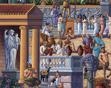 Greece Puzzle by Eric Dowdle Premium No Glare Edition - Sneak Peek Ships 9/5