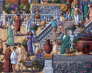 Greece Puzzle by Eric Dowdle Premium No Glare Edition - Sneak Peek Ships 9/5