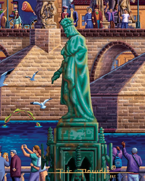 Prague, Czech Republic - 500 Piece Puzzle by Eric Dowdle - Premium No Glare Signature Edition