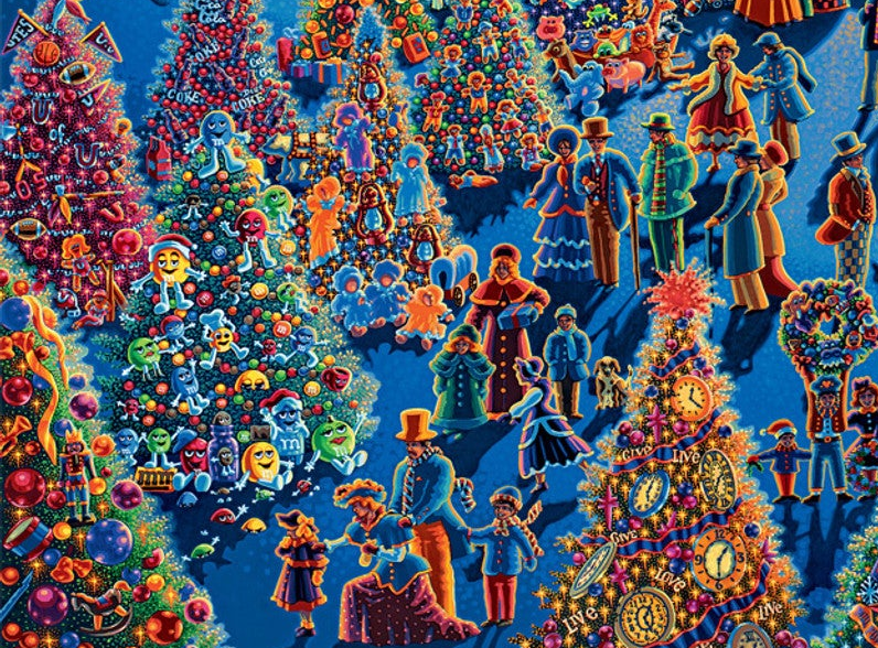 Festival of Trees Christmas Puzzle - Dowdle Premium No Glare Edition - Sneak Peek Ships 9/5