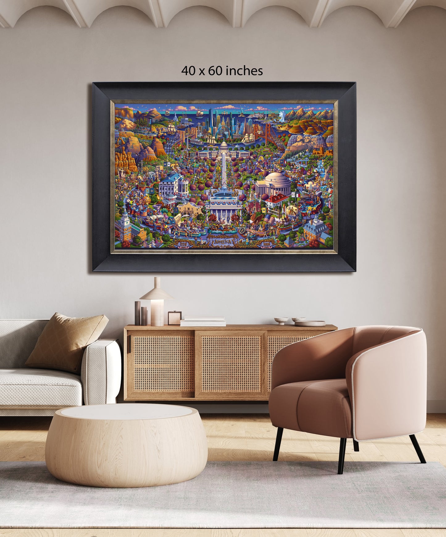 America 250 Print
