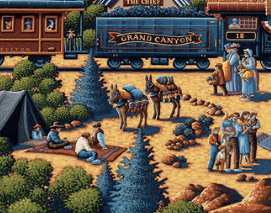 Grand Canyon National Park, Arizona - 500 Piece Puzzle by Eric Dowdle - Premium No Glare Signature Edition