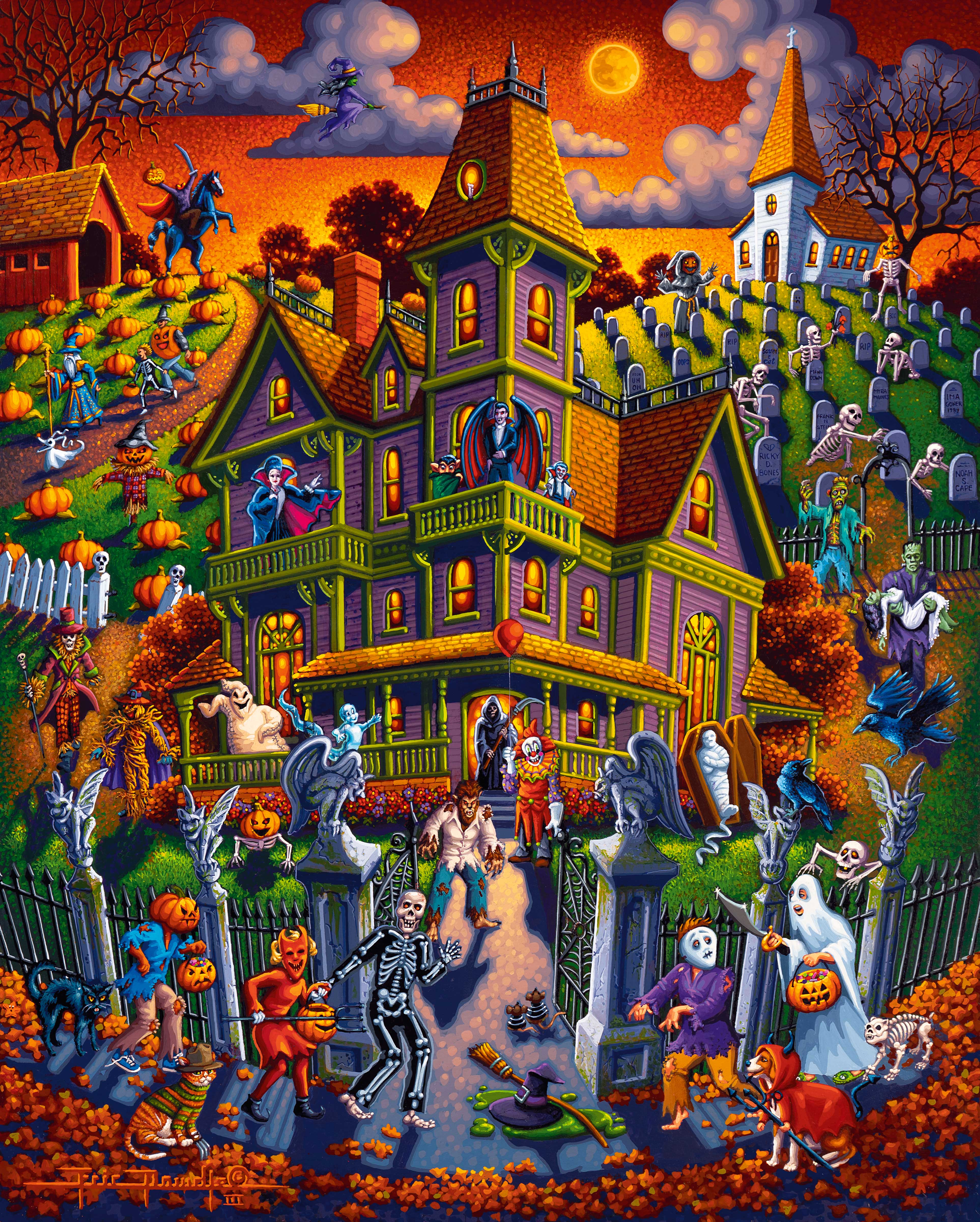 Halloween – Dowdle Puzzles & Art Gallery
