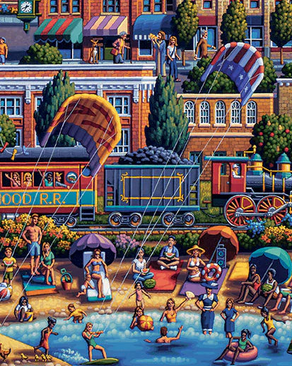 Hood River, Oregon Dowdle Signature Edition Puzzle
