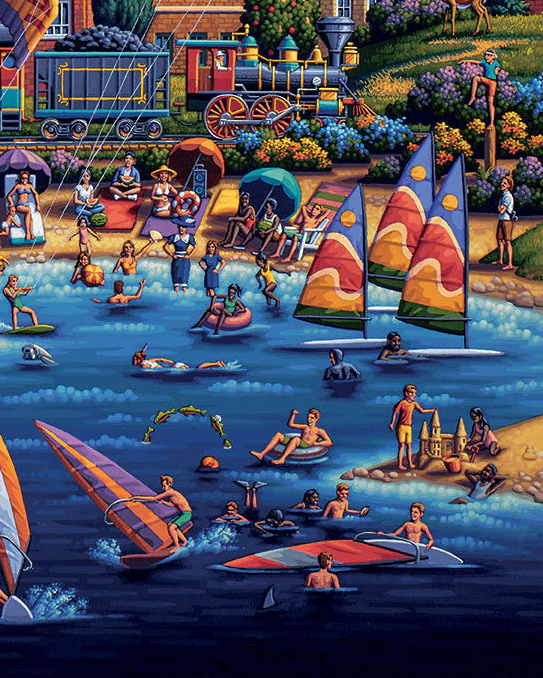 Hood River, Oregon Dowdle Signature Edition Puzzle