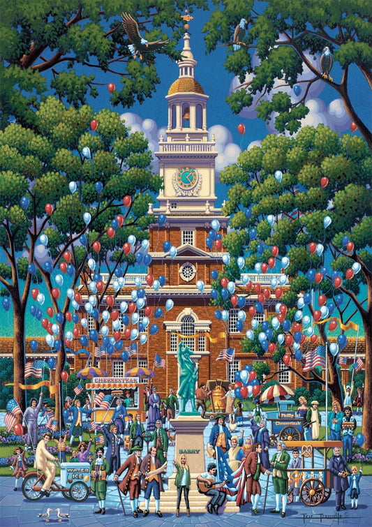 Independence Hall - Philadelphia, Pennsylvania - Buffalo Games Edition