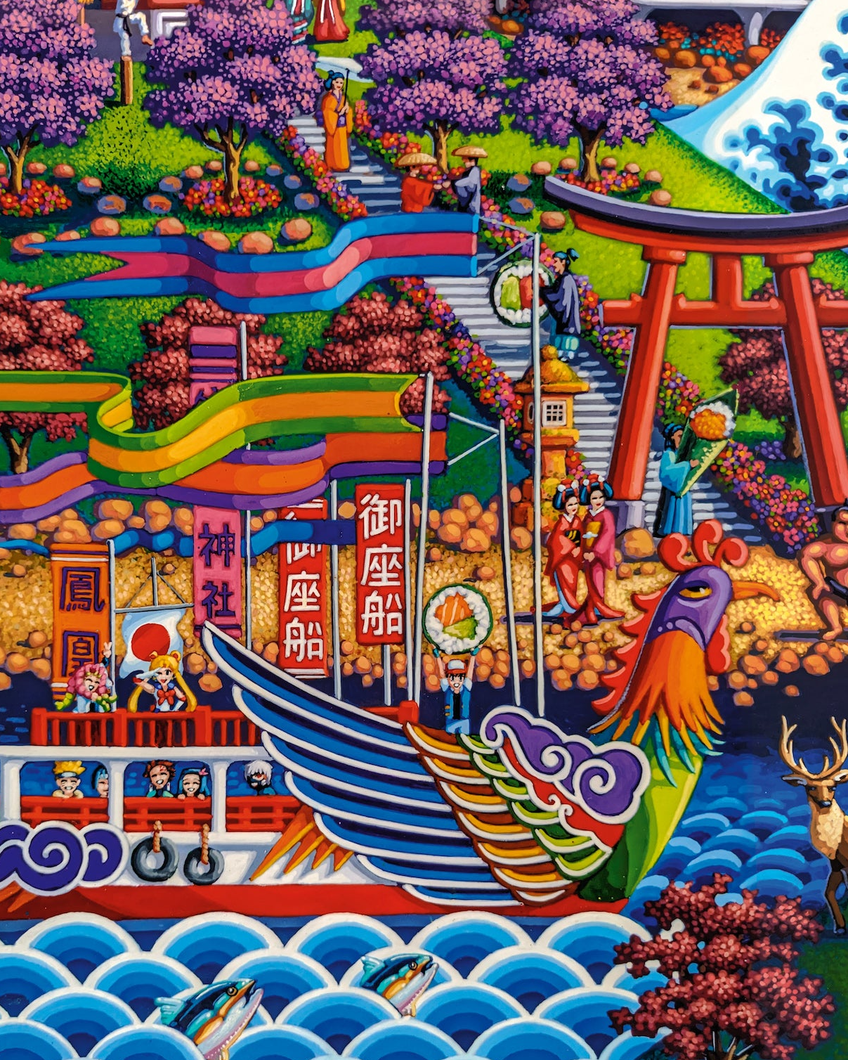 Tokyo, Japan - 500 Piece Puzzle by Eric Dowdle - Premium No Glare Signature Edition