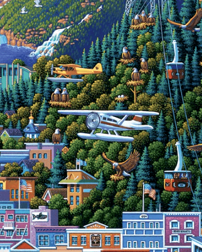 Juneau, Alaska Dowdle Signature Edition Puzzle