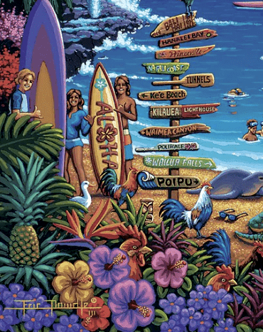 Kauai, Hawaii - 500 Piece Puzzle by Eric Dowdle - Premium No Glare Signature Edition