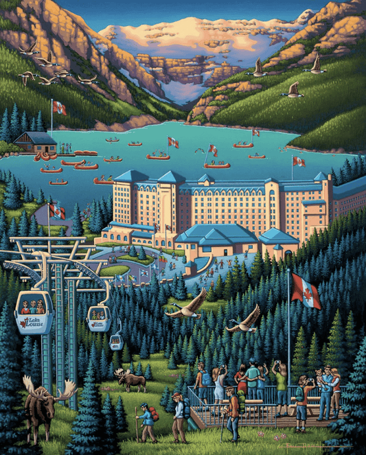 Lake Louise, Alberta, Canada Dowdle Signature Edition Puzzle