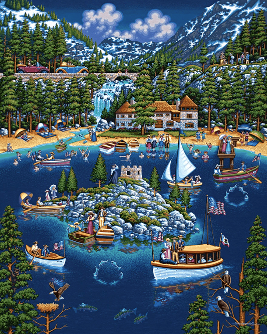 Lake Tahoe, California Dowdle Signature Edition Puzzle