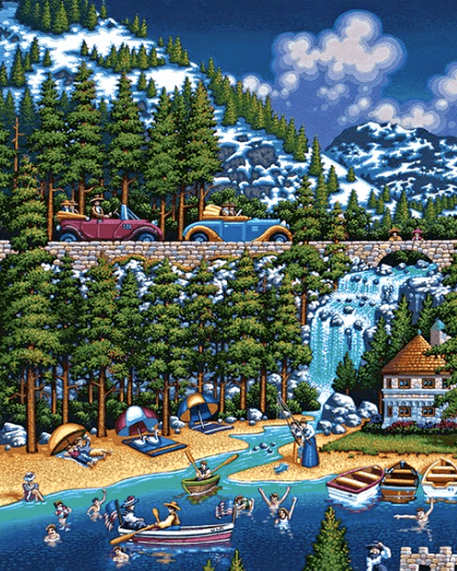 Lake Tahoe, California Dowdle Signature Edition Puzzle