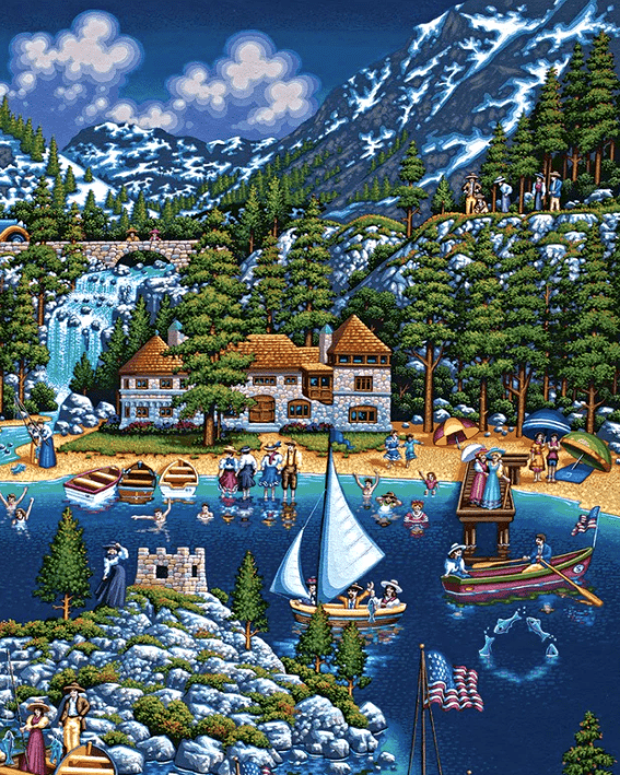 Lake Tahoe, California Dowdle Signature Edition Puzzle
