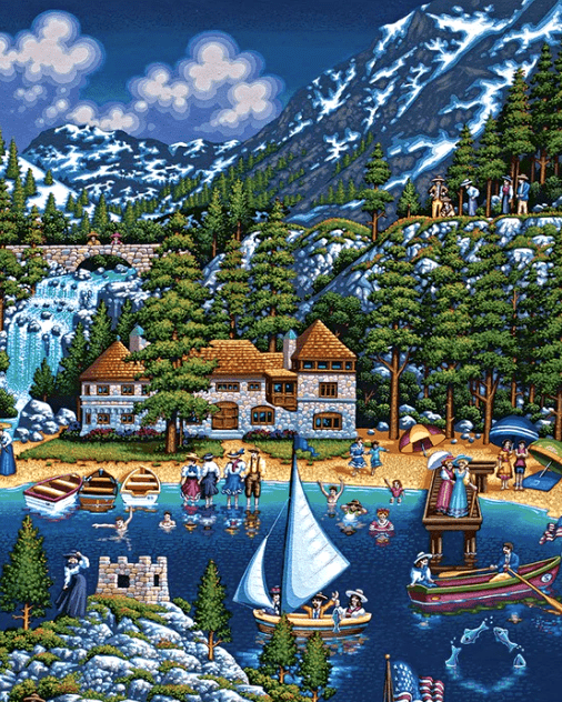Lake Tahoe, California Dowdle Signature Edition Puzzle