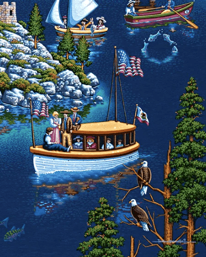 Lake Tahoe, California Dowdle Signature Edition Puzzle