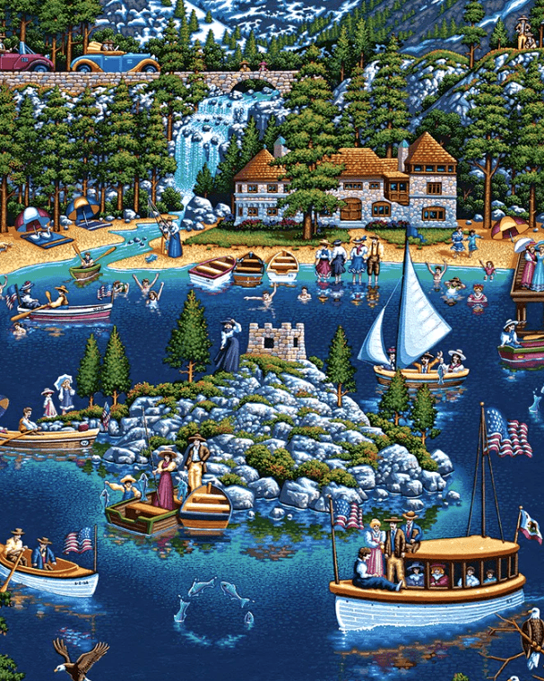 Lake Tahoe, California Dowdle Signature Edition Puzzle