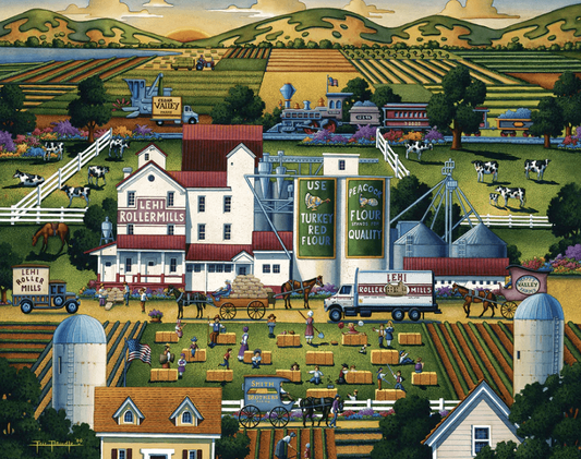 Lehi Roller Mills, Utah Dowdle Signature Edition Puzzle