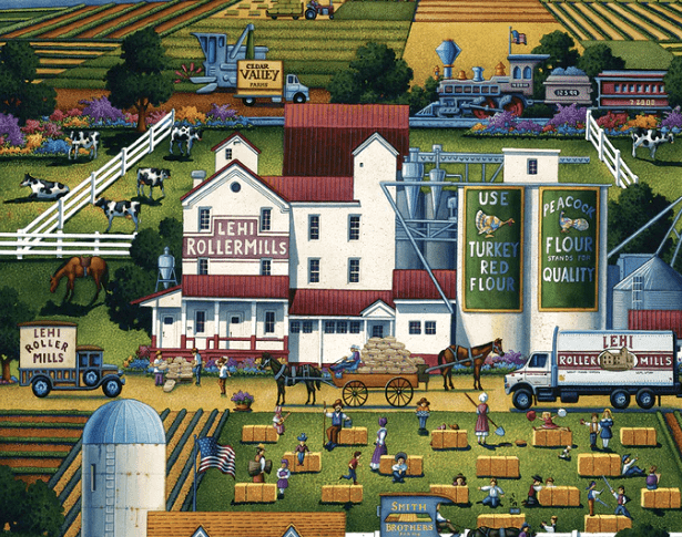Lehi Roller Mills, Utah Dowdle Signature Edition Puzzle