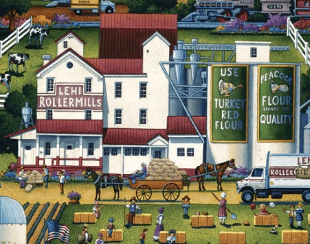 Lehi Roller Mills, Utah Dowdle Signature Edition Puzzle