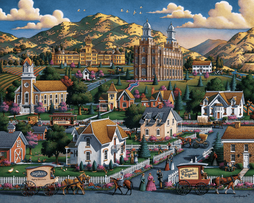 Logan Summer, Utah Dowdle Signature Edition Puzzle