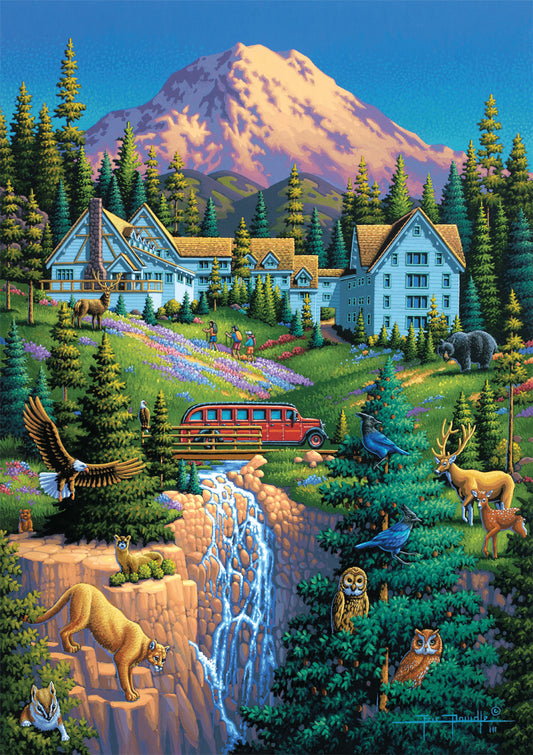 Mount Rainier National Park, Washington - Buffalo Games Edition