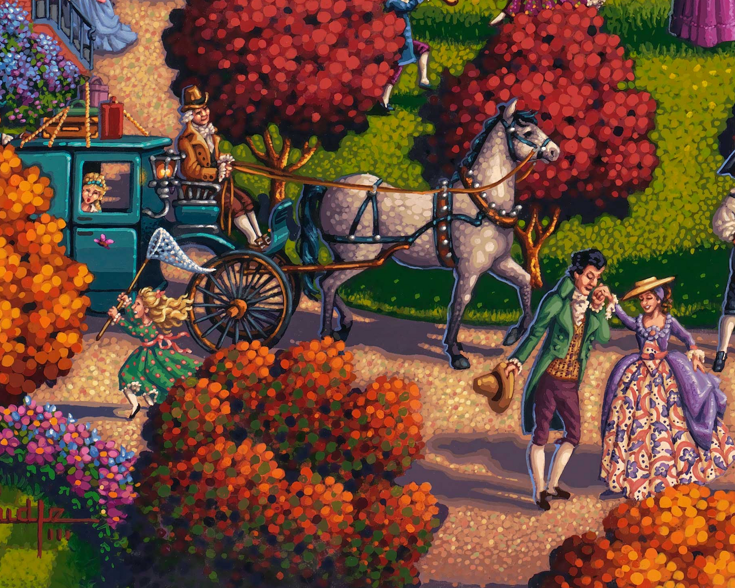 Monticello National Historic Site, Charlottesville, Virginia - 500 Piece Puzzle by Eric Dowdle - Premium No Glare Signature Edition