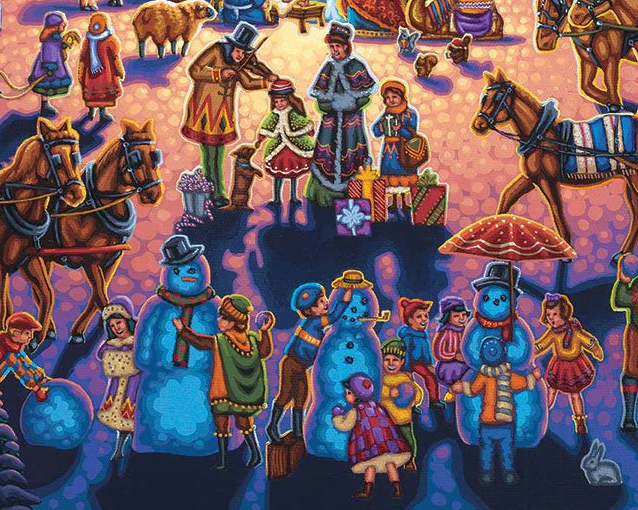 Mount Vernon Christmas, Virginia Puzzle by Eric Dowdle - Premium No Glare Edition - Sneak Peek Ships 9/5