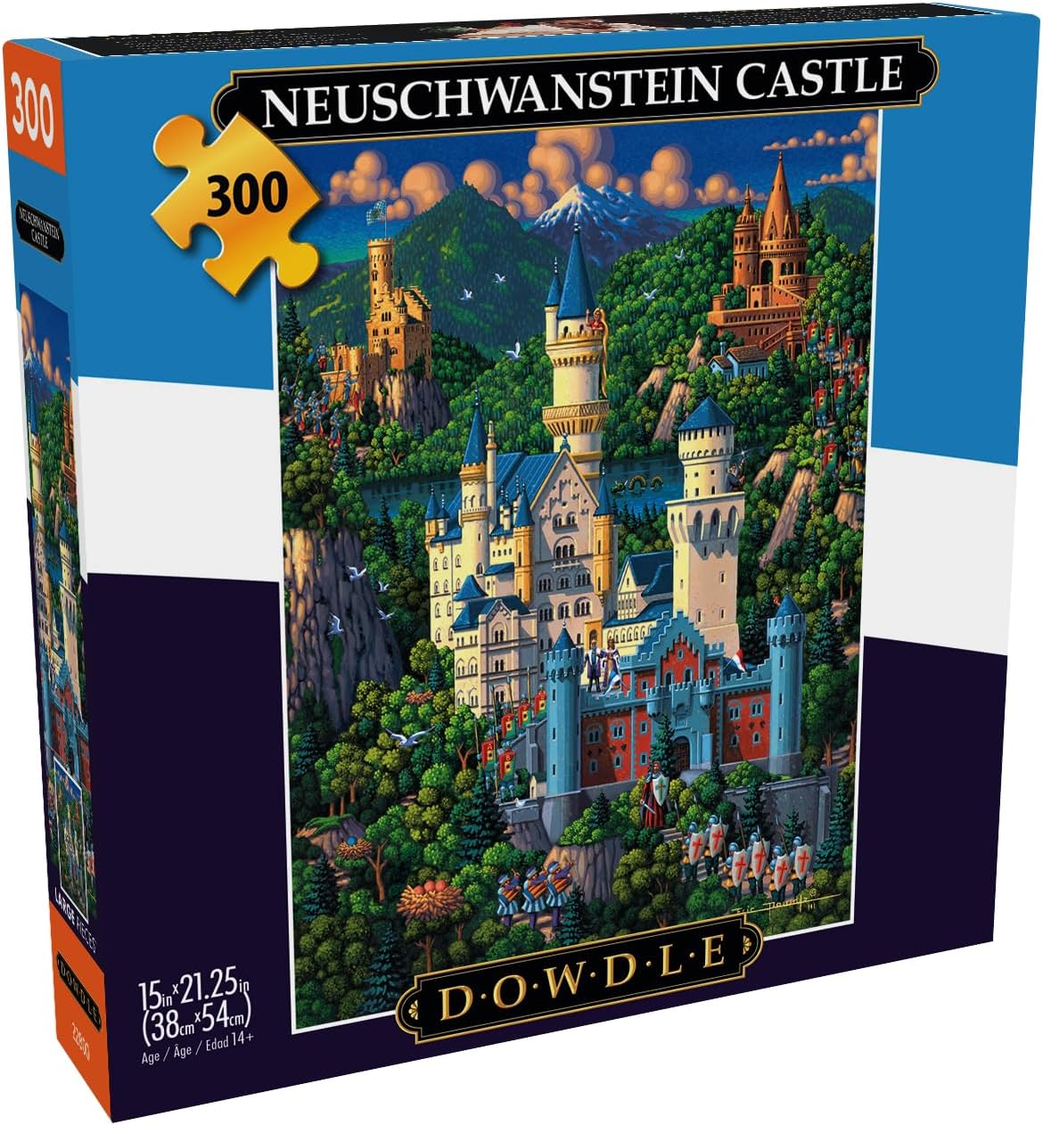 Neuschwanstein Castle - Germany - Buffalo Games Edition