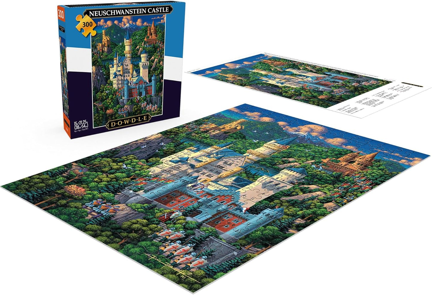 Neuschwanstein Castle - Germany - Buffalo Games Edition