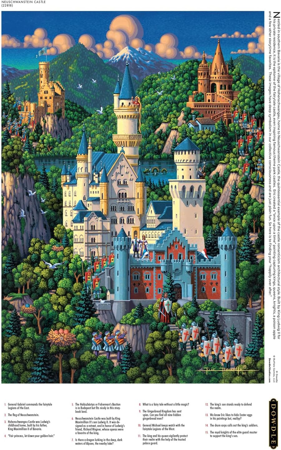 Neuschwanstein Castle - Germany - Buffalo Games Edition