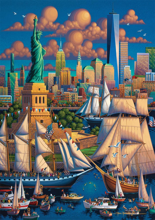 New York City - As Seen on Magnolia Network's The Piece Maker - Buffalo Games Edition