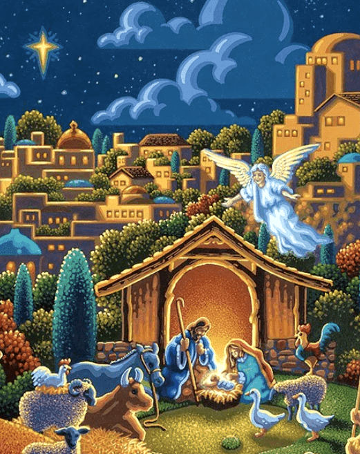 Nativity - The First Christmas  Puzzle - Dowdle Premium No Glare Edition - Sneak Peek Ships 9/5