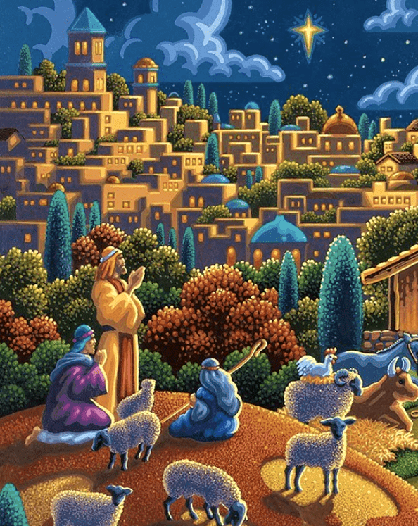 Nativity - The First Christmas  Puzzle - Dowdle Premium No Glare Edition - Sneak Peek Ships 9/5