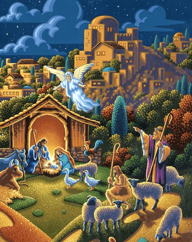 Nativity - The First Christmas  Puzzle - Dowdle Premium No Glare Edition - Sneak Peek Ships 9/5