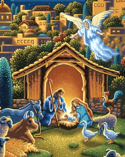 Nativity - The First Christmas  Puzzle - Dowdle Premium No Glare Edition - Sneak Peek Ships 9/5