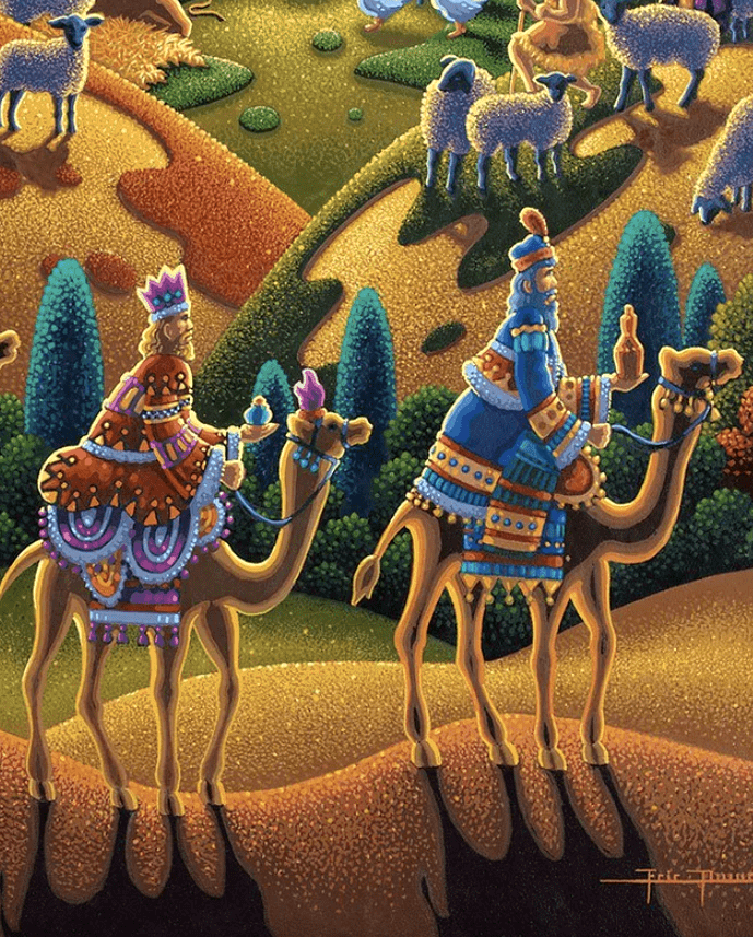 Nativity - The First Christmas  Puzzle - Dowdle Premium No Glare Edition - Sneak Peek Ships 9/5