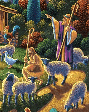 Nativity - The First Christmas  Puzzle - Dowdle Premium No Glare Edition - Sneak Peek Ships 9/5