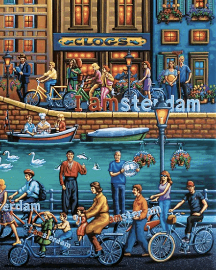 Amsterdam, Netherlands Dowdle Signature Edition Puzzle