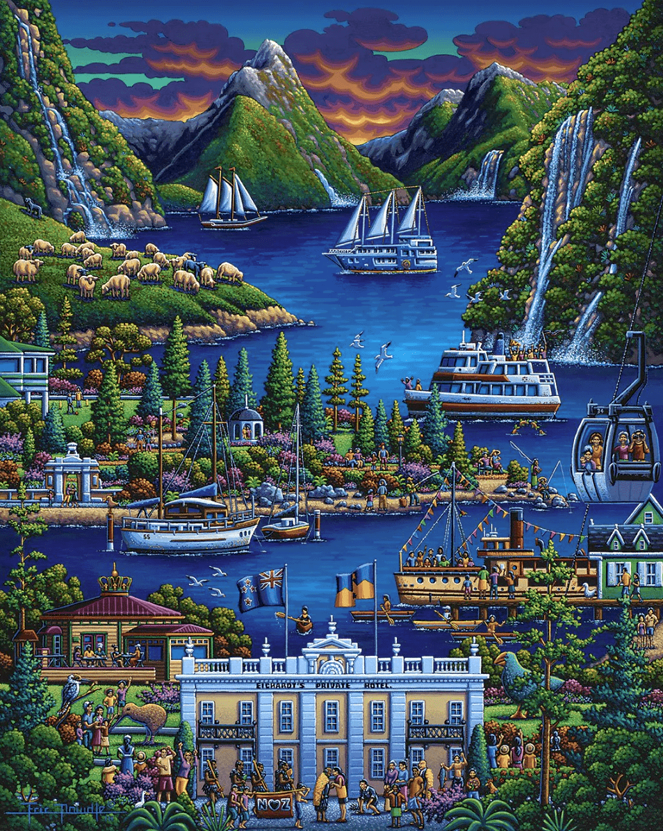 New Zealand South Dowdle Signature Edition Puzzle