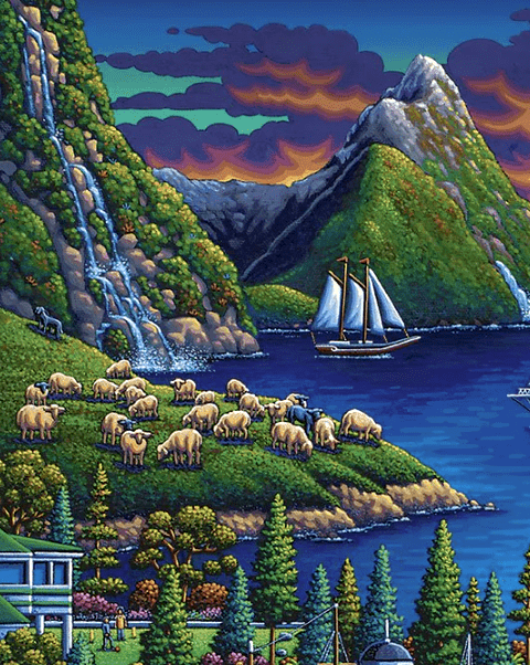 New Zealand South Dowdle Signature Edition Puzzle