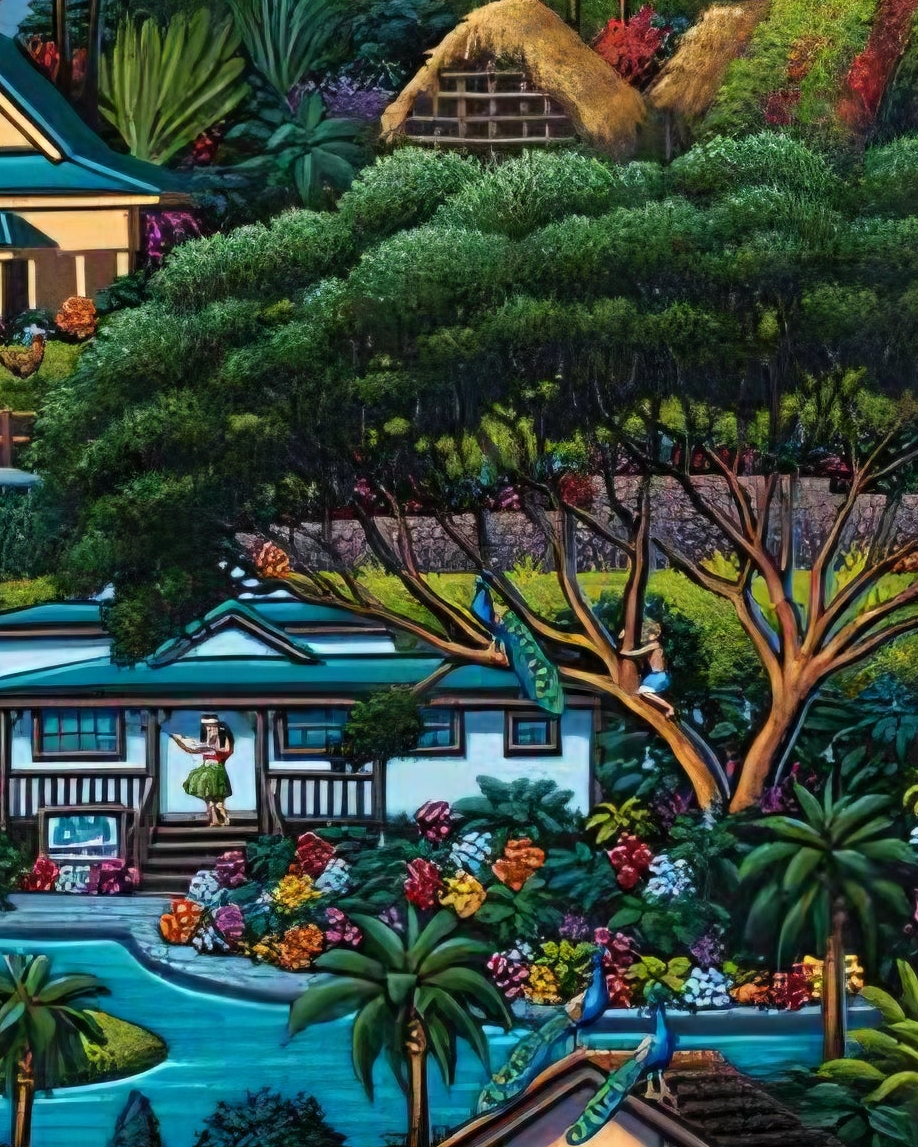 North Shore, Hawaii - 500 Piece Puzzle by Eric Dowdle - Premium No Glare Signature Edition