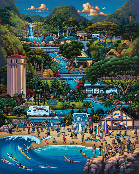 North Shore, Hawaii 500 Piece Puzzle